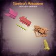 18.jpg Samira Weapon From League of Legends - Fan Art 3D print model
