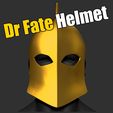 Dr_Fate_helmet_001.jpg Dr Fate Helmet Full Head Cosplay STL File 3D Print Model
