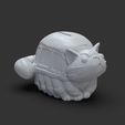 N.4694.jpg Hucha Totoro Nekobasu Coin Bank – Cute Catbus Inspired 3D Print Piggy Bank