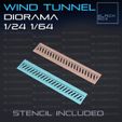 a8.jpg Wind Tunnel Diorama 1-24 and 1-64th scale 3D print model