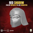 8.png Red Shadow Head 3D printable file