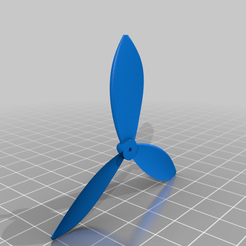 Propeller_MK5_CW.png Drone Propellers CW + CCW 3 Blade 72mm ⌀