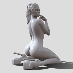 2-(20).jpg STL-Datei Frau Figur・Design für den 3D-Druck zum Herunterladen