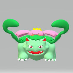 venusaur.png Free OBJ file venasaur・3D printing idea to download