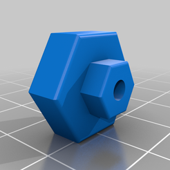 c49bfc3d-4959-4bb5-82ff-07e660d7c9e6.png Fichier 3D gratuit Adaptateur hexagonal Latrax 12mm à 8mm・Objet à télécharger et à imprimer en 3D