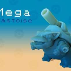 megablas_promo.jpg STL-Datei Blastoise (Mega) kostenlos・3D-druckbare Vorlage zum herunterladen