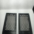 IMG_20230216_110105.jpg NISSAN D21 HARDBODY Pathfinder GRILL AIR  SIDE VENT AC COVER R/L HONEYCOMB STYLE