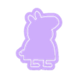 Mom Pig.stl STL-Datei Peppa Pig Ausstechform 🍪 Ausstecher・3D-Drucker-Vorlage zum herunterladen