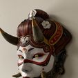 Masques muraux Hannya
