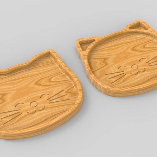 rabbit-serving-tray-for-kids,-wooden-bowl,-cnc-file,-cnc-digital-file,-cnc-bowl-digital,-valet-tray.jpg Katze Serviertablett 250 Stück Cnc Cut 3D Modell Datei für CNC Router Graveur, Platte Carving Maschine, Relief, Serviertablett Artcam, Aspire, VCarve, Cutt3D