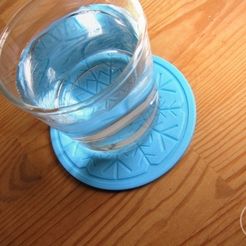 product_image_10954.jpg Free STL file Snowflake coaster・3D printer model to download