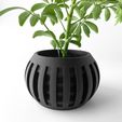 misprint-8672.jpg The Amada Planter Pot with Drainage | Tray & Stand Included | Modern and Unique Home Decor for Plants and Succulents  | STL File
