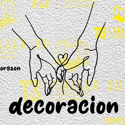 manos-y-corazon.png Archivo STL amor manos y corazon, decoracion・Diseño imprimible en 3D para descargar