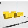 eSun (eBox) Top Mounting Holder.jpg eSun (eBox) 3D Filament Storage Dryer Box Top Mounting Holder