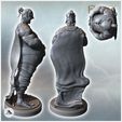 3.jpg Malevolent creature standing on a base with an obese belly and three-fingered hooked hands (11) - Medieval Fantasy Magic Feudal Old Archaic Saga 28mm 15mm