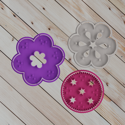 2.png STL file COOKIE CUTTER cookie set 3・3D printing design to download