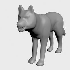 1.jpg 3D file wolf・3D print model to download, igorkol1994