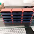 Fast-print modular storage drawer system