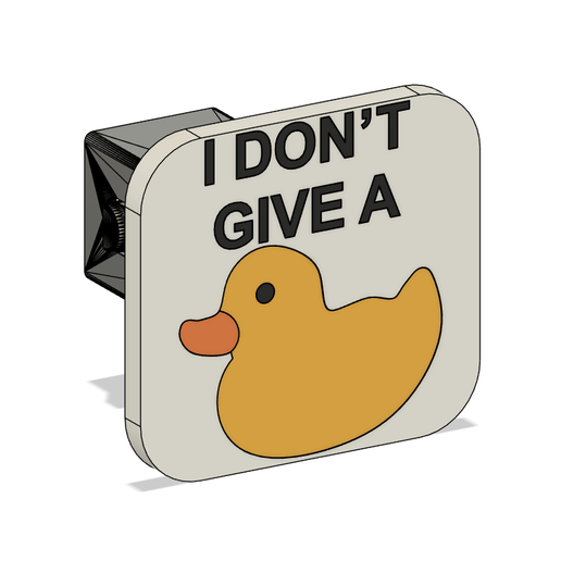 I Don't Give A Duck Hitch Cover