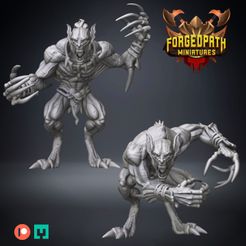 720X720-ghoul-lord-7-2-2.jpg 3D file Ghoul Lord - Vampire Bat Undead・3D printing model to download
