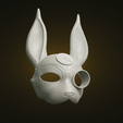 steampunk-front-image.png STEAMPUNK RABBIT MASK FROM ALICE IN WONDERLAND STL FILE | STEAMPUNK RABBIT MASK FROM ALICE IN WONDERLAND DIGITAL FILE