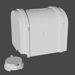 Alcancia-1.jpg Fichier STL Tirelire Coffre à tirelire・Objet pour impression 3D à télécharger