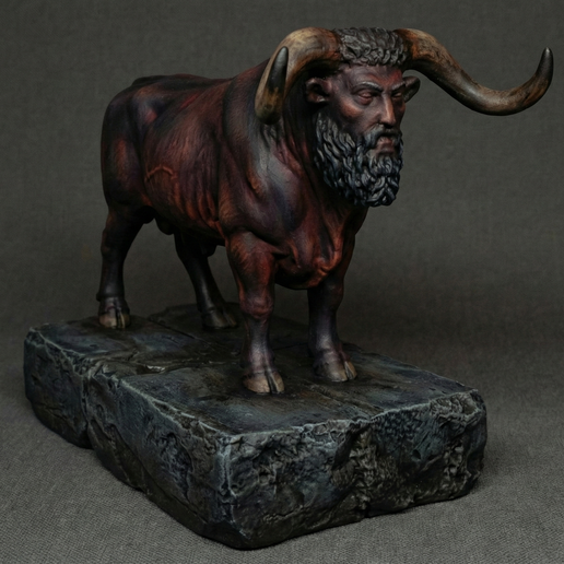 Marax Goetia Demon STL Statue