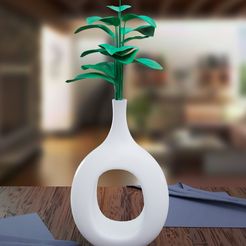 7.jpg STL-Datei Moderne Vase・3D-druckbare Vorlage zum herunterladen