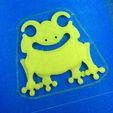 frog.jpg Paledrak's Frog Earbud Holder - .stl repaired
