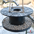 4.png Spool bird feeder