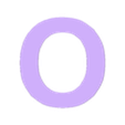 O.stl Alphabet in uppercase, Uppercase alphabet, Großbuchstaben, Alfabeto en mayúsculas