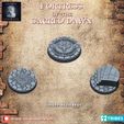 720X720-fortressbases-3.jpg 3D file Fortress of the Sacred Dawn Props・3D printable model to download
