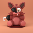Foxy-Front.png Peluche Foxy el Pirata | Five Nights at Freddy's