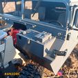 Humvee15.jpg 3D PRINTED RC CAR HMMWV (Humvee Hummer) BODY 2 in 1 set BY AN3DRC