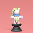 Alice-Chess-Unicorn4.png Alice scacchi - Lato A - Cavaliere - Unicorno