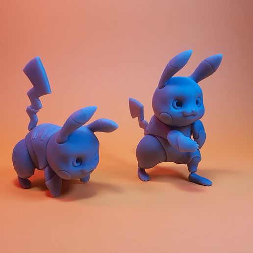 🐉 Pikachu・ 3D File for 3D printing・Cults
