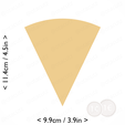 1-7_of_pie~4.5in-cm-inch-cookie.png Slice (1∕7) of Pie Cookie Cutter 4.5in / 11.4cm