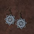 DSCF8633.jpg Snowflake - Mandala earrings 63