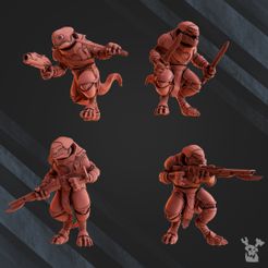 resize-primitive-hunters-tribe.jpg 3D file Primitive Hunters Tribe・3D printing template to download