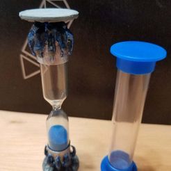 20191019_151131.jpg Бесплатный STL файл D&D Hourglass Holder・Дизайн 3D-принтера для скачивания