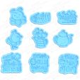 1.jpg Mothers day cookie cutter set of 9