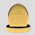 Shapr-Image-2023-03-24-195144.png 50th Anniversary Tabletop Plaque, wedding celebration gift