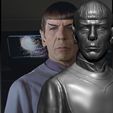 Spock_0009_Слой 13.jpg Mr. Spock from Star Trek Leonard Nimoy bust