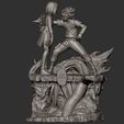 ZBrush-Document.jpg STL file Kakashi and Rin - Naruto・3D printable model to download