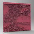 South_Wind_Clear_Sky_01.jpg Minecraft 3DPrinting Art Tile - South Wind Clear Sky -