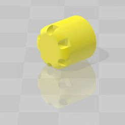 2023-02-08_095923.jpg STL-Datei Wheel cap nut M4・3D-druckbares Design zum Herunterladen