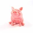 piggy_single_1.jpg Piggy Sitting(Sir Pigglesfree): Single Extrusion Version
