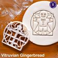 vitruviam Gingerbread.jpg Vitruvian Gingerbread cookie cutter