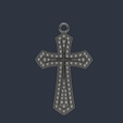 CRUZ-DE-PLATA.png CRUZ DIAMANTADA Diamond-patterned cross