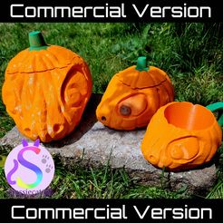 aus Version Se ALN A we ws ~ Commercial Version Pumpkin dragon skull mug/stein, candy bowl and trick or treat bucket *Commercial version*